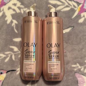 OLAY Super Serum Body Lotion Duo - bundle set of 2